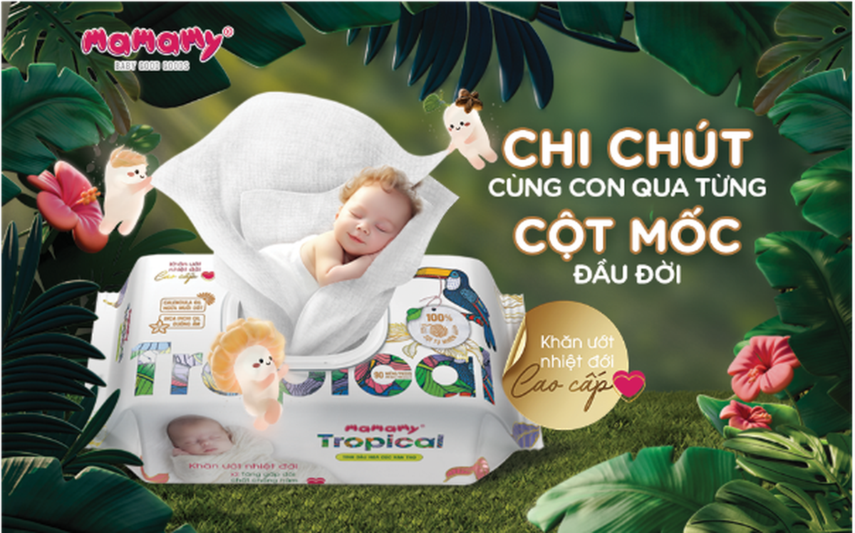 Mamamy Tropical - Sản phẩm cao cấp dành riêng trẻ em vùng nhiệt đới