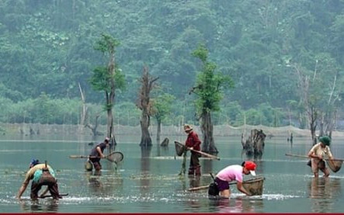 Đến Hà Giang ngắm hồ Noong - chốn 'bồng lai' giữa cao nguyên đá