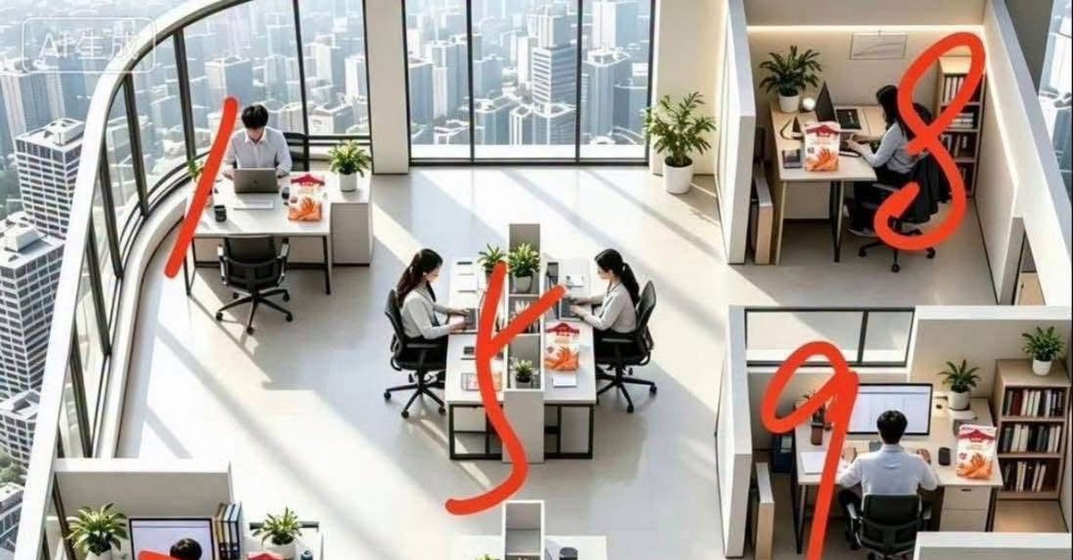 Nhìn ảnh văn phòng chọn chỗ ngồi, dân mạng tranh luận: Nếu ngày mai đi làm, bạn sẽ "chốt" vị trí số mấy?