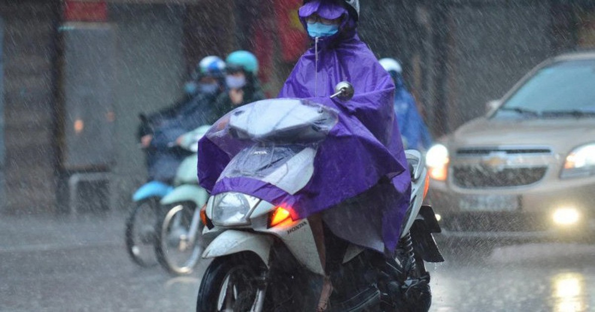 Khu vực sắp có mưa to đến rất to liên tục trong nhiều ngày tới