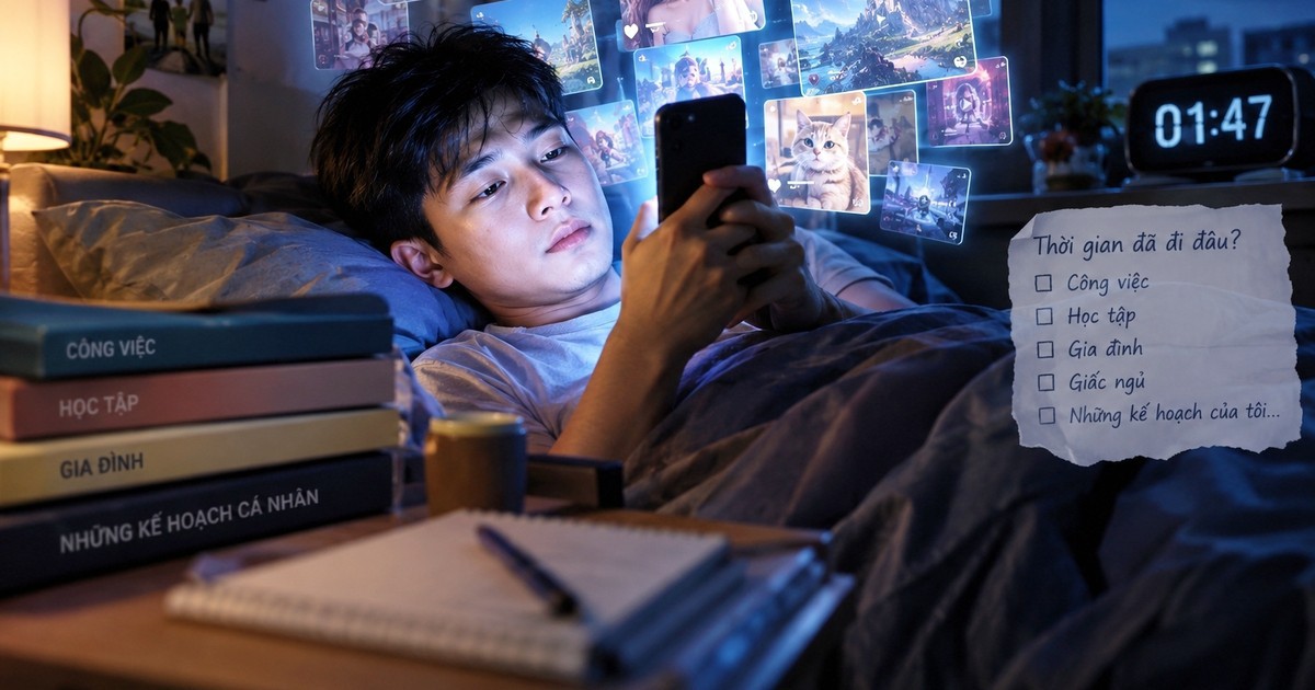 Cuốn vào phim ngắn, clip AI: "Xem xong chẳng nhớ gì, tay vẫn cứ vuốt"
