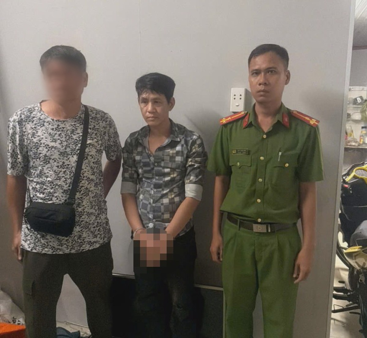 Kiểm tra 1 nhà trọ, công an bắt Nguyễn Ngọc Việt SN 1983