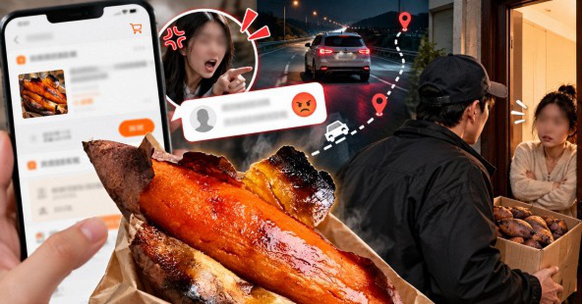 Khách mua 60 nghìn tiền khoai, đòi hoàn tiền còn thách "có giỏi thì đến mà lấy", chủ shop lái xe 800 km xuyên đêm tới nhà cho bõ tức