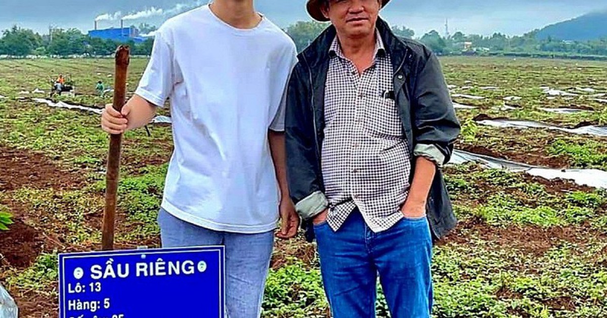 Cây sầu riêng Công Phượng trồng cùng bầu Đức năm 2021 giờ ra sao