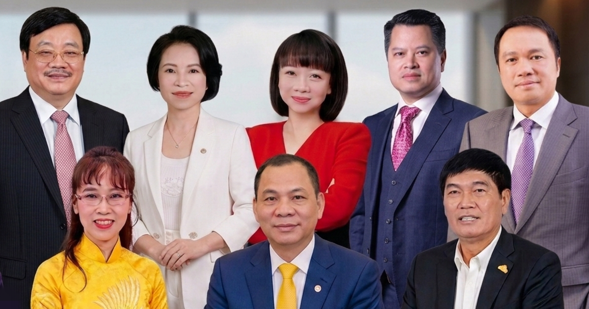 Hệ sinh thái doanh nghiệp của 8 tỷ phú USD Việt Nam