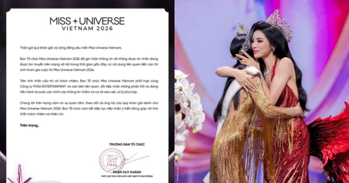 Miss Universe Vietnam lên tiếng về loạt tin nhắn gây xôn xao sau chung kết