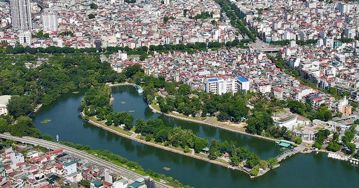 Phường Giảng Võ lấy ý kiến về điều chỉnh tổng thể quy hoạch chi tiết Công viên Thủ Lệ
