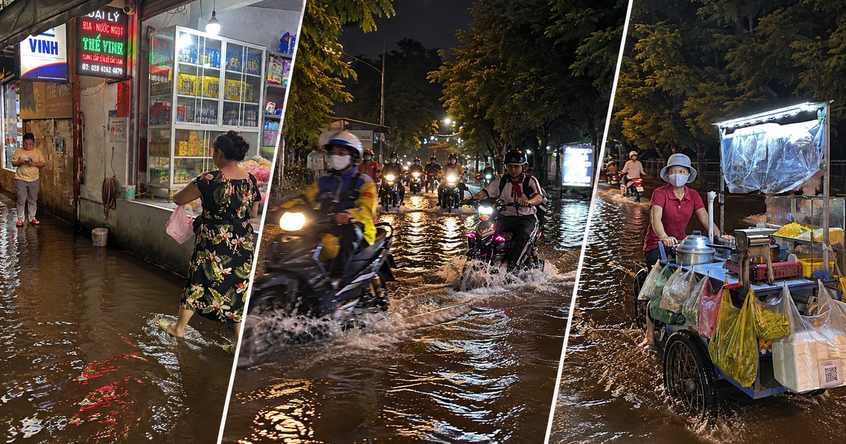 Triều cường "nuốt" mặt tiền, tiểu thương chuyển lên app để "sống sót"