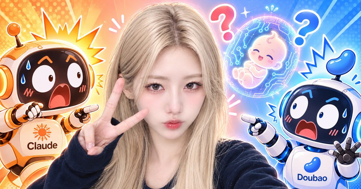 Nữ idol AI bất ngờ tuyên bố tạm dừng hoạt động vì mang thai, netizen hoảng loạn truy hỏi: Bố đứa trẻ là Claude hay Doubao?