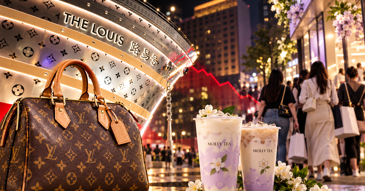 Thắng kiện chuỗi trà sữa Molly Tea, Louis Vuitt...