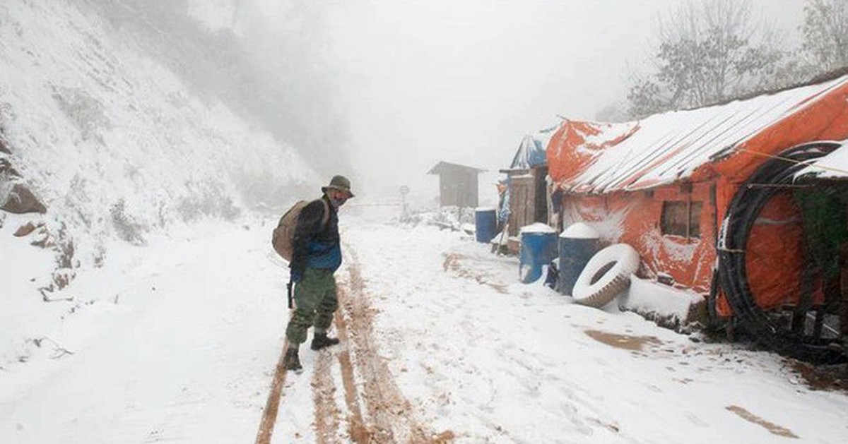 Phát hiện vùng đất miền Trung từng lạnh -8°C, tuyết phủ trắng khiến nhiều người ngỡ lạc vào rừng Bắc Âu