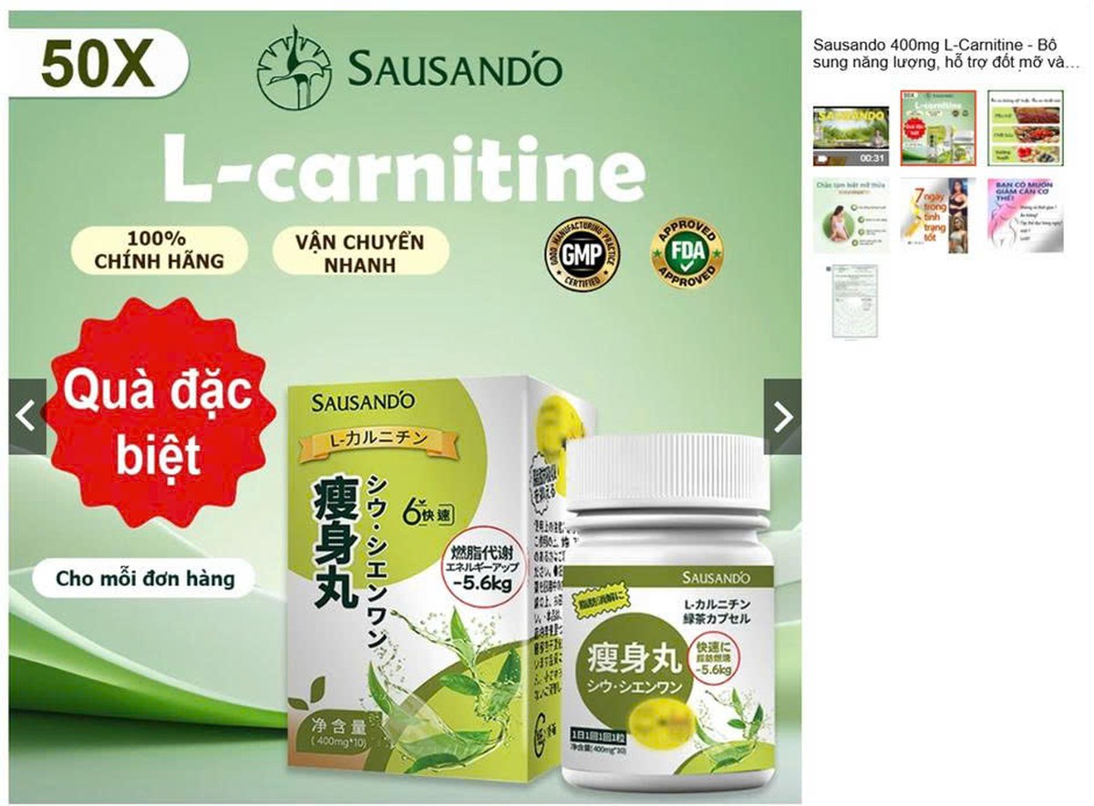 Bộ Y tế yêu cầu Shopee ngừng kinh doanh, gỡ thông tin 1 sản phẩm giảm béo