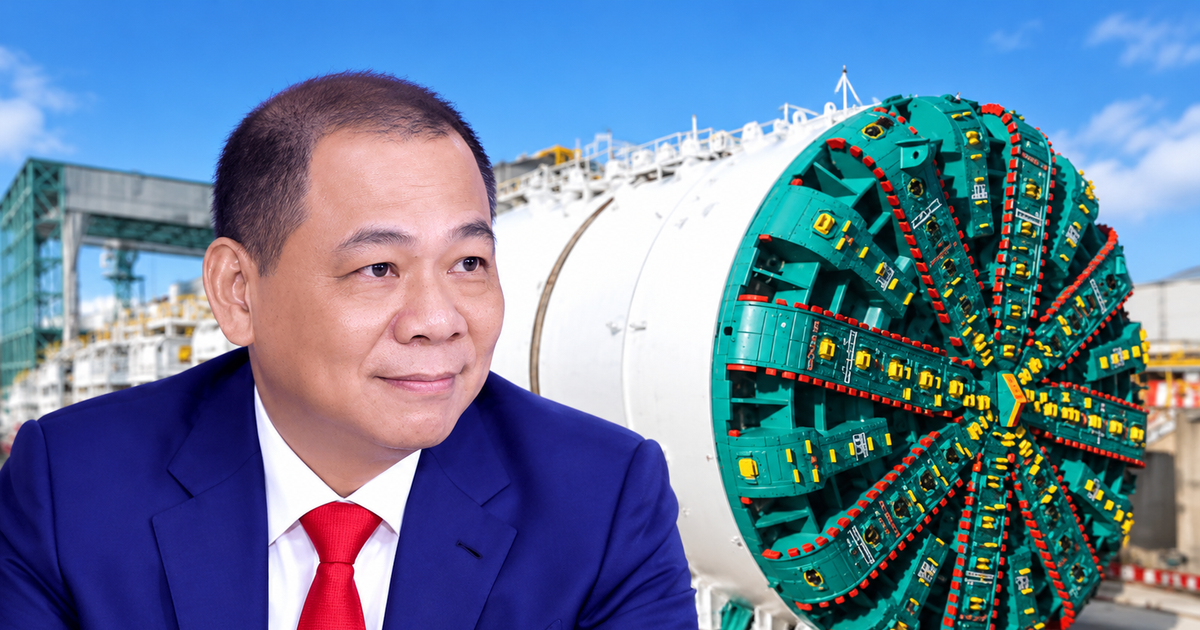 Ông Phạm Nhật Vượng đặt hơn 100 dây chuyền TBM ...