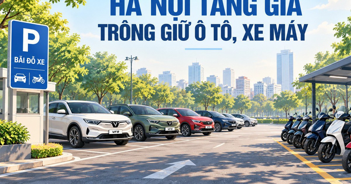 Chi tiết mức tăng giá trông giữ ô tô, xe máy tại Hà Nội