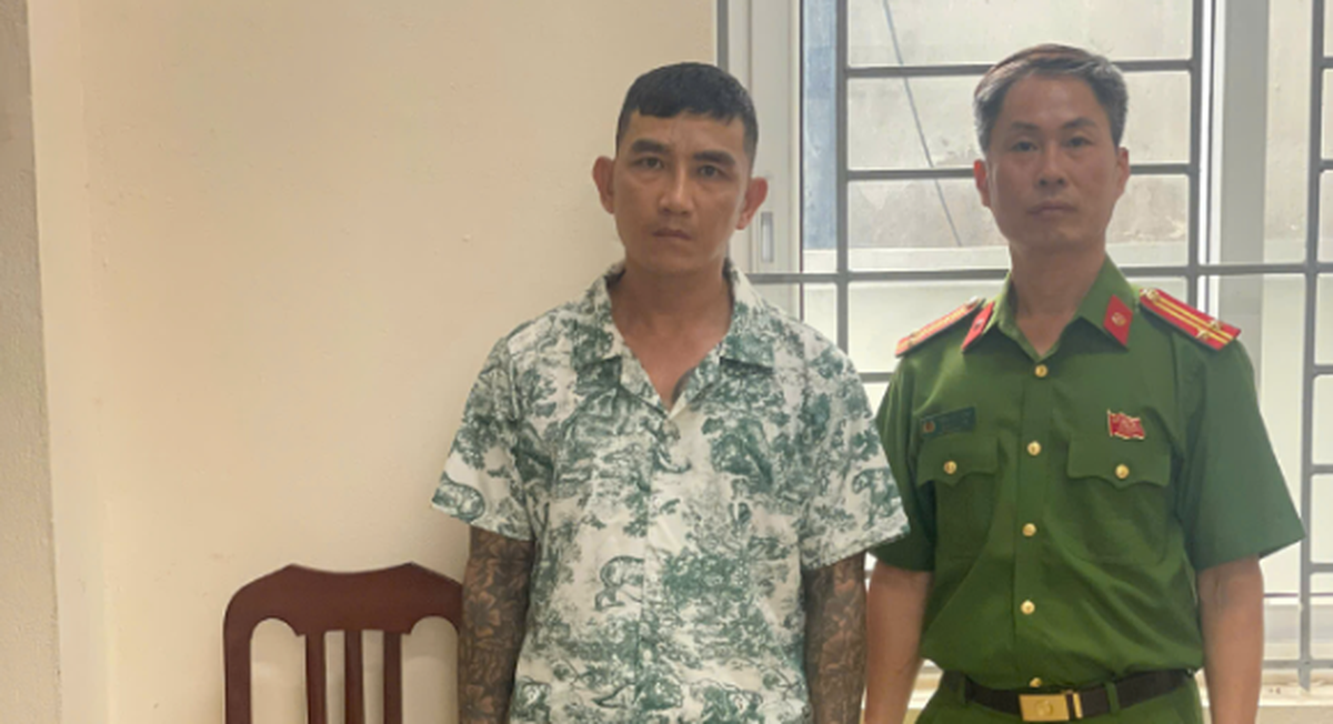 Bắt giữ đối tượng truy nã Hoàng Quốc Luân SN 1980
