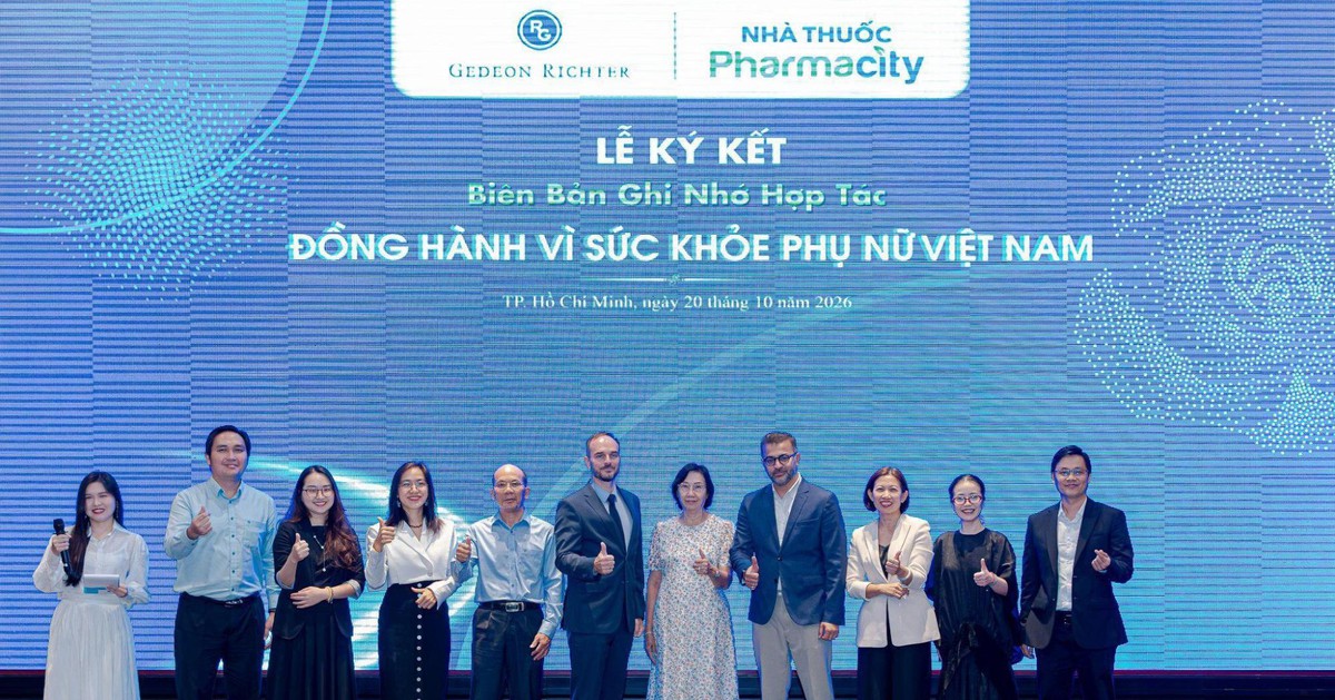 Pharmacity hợp tác chiến lược cùng tập đoàn dược phẩm hàng đầu châu Âu, mang giải pháp chăm sóc sức khỏe chuẩn quốc tế cho phụ nữ về Việt Nam
