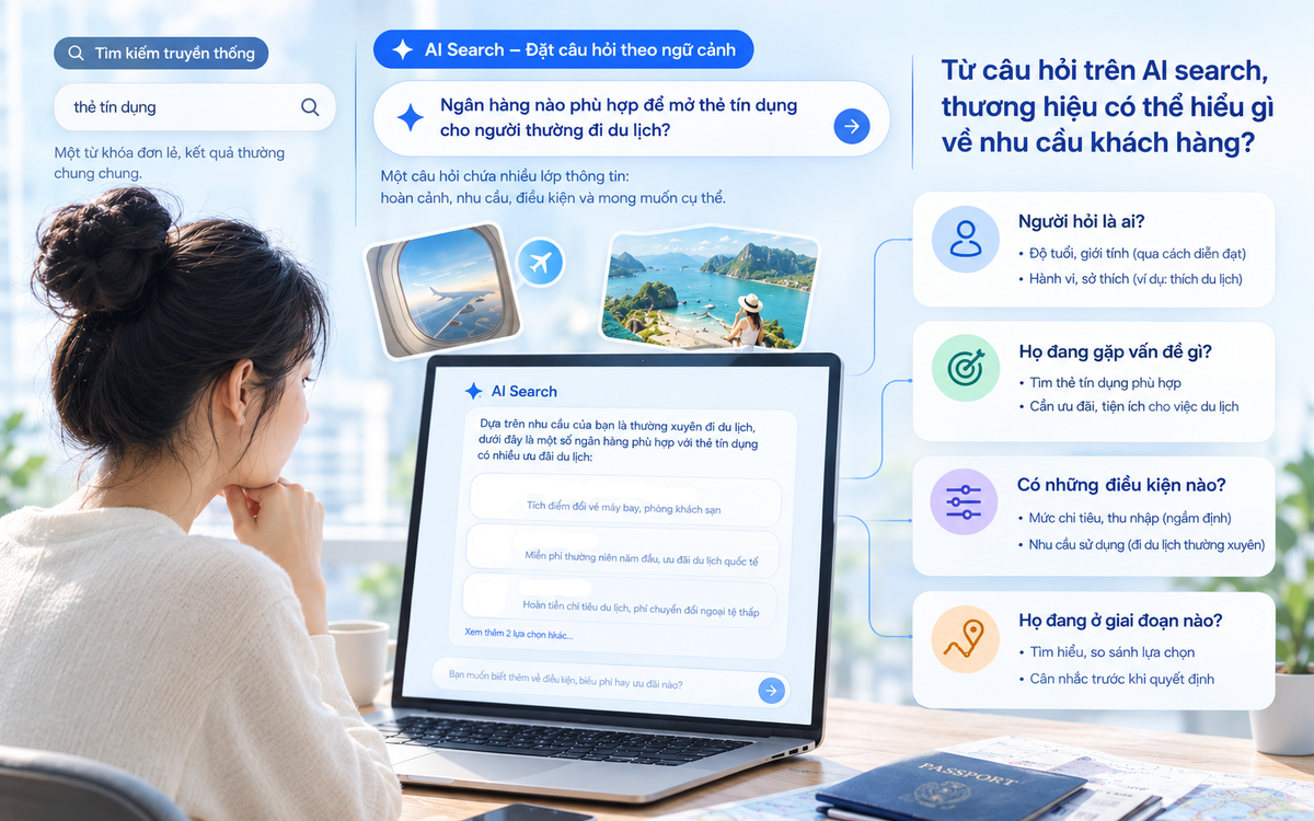Từ từ khóa đến câu hỏi, AI hé lộ nhiều hơn về n...