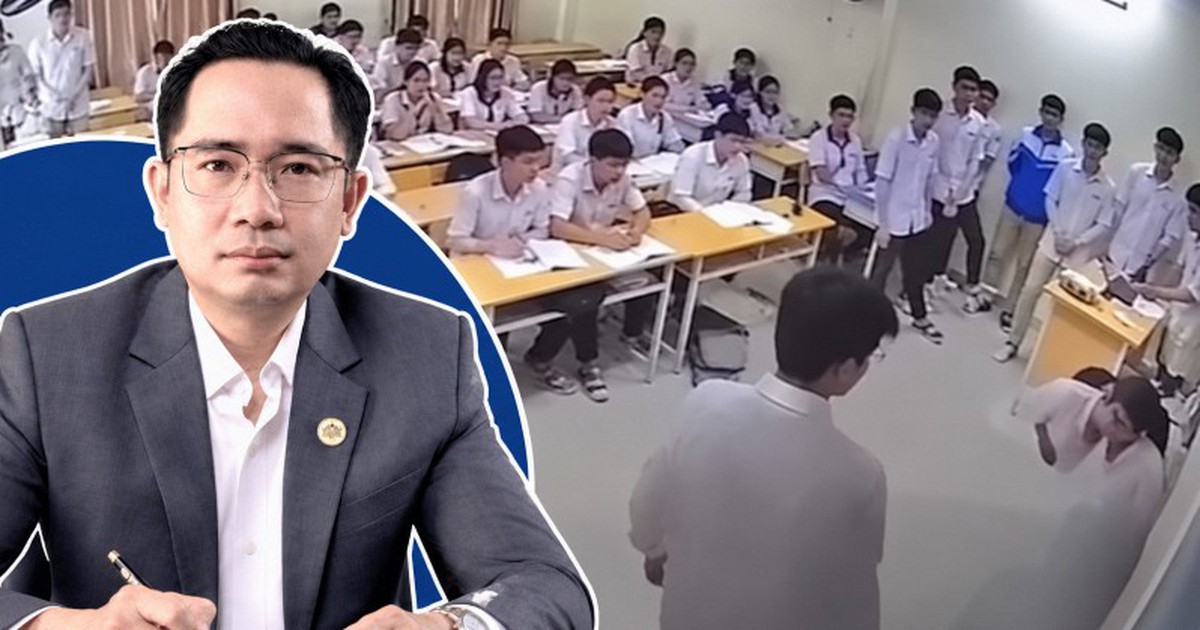 Vụ bắt khẩn cấp nam sinh 17 tuổi đánh cô giáo giữa lớp: Bị can có thể chịu khung hình phạt thế nào?