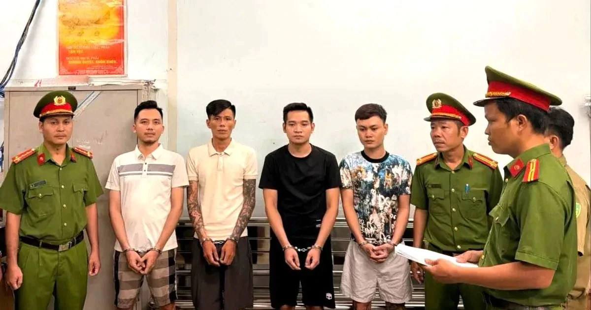 Triệt phá nhóm cho vay lãi nặng núp bóng cho thuê vàng