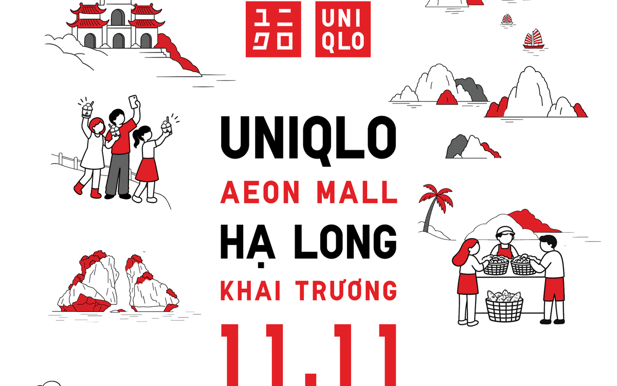 Sau Thanh Hóa, UNIQLO tiếp tục mở rộng tại miền Bắc với cửa hàng thứ 34 ở Hạ Long