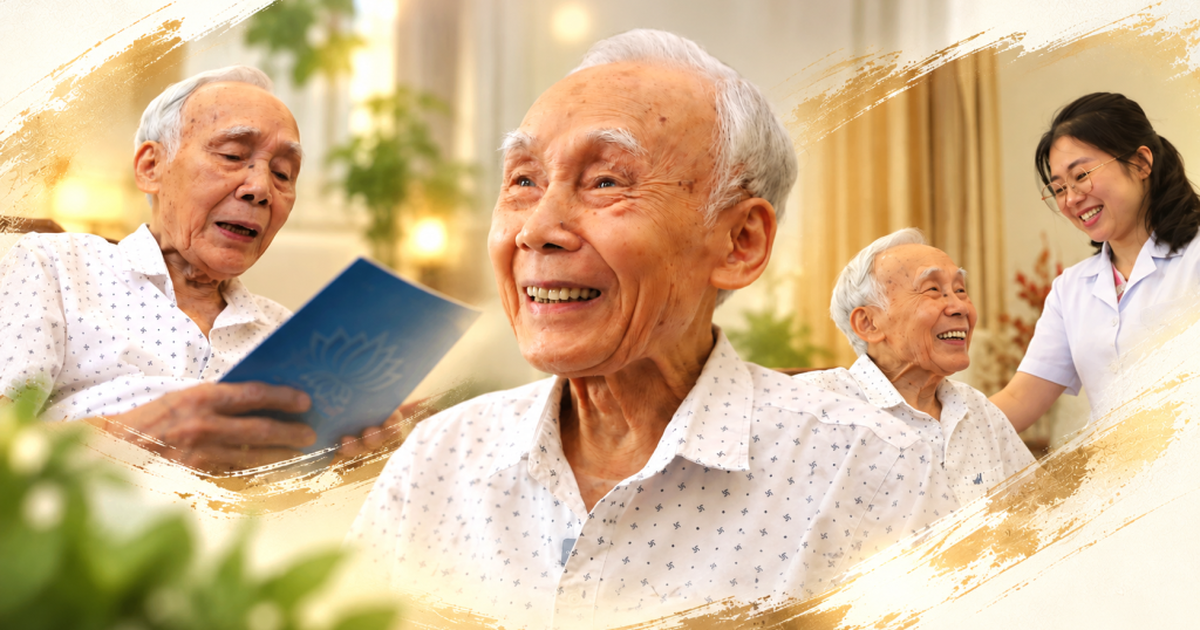 Đưa bố mẹ vào viện dưỡng lão là bất hiếu? Cựu giảng viên 94 tuổi nói điều đáng suy ngẫm
