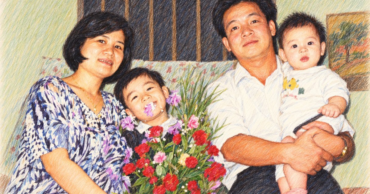 Bức ảnh thời trẻ tiết lộ chân dung người đàn ông U70, từng kinh doanh tivi, tủ lạnh, điều hòa, gia đình 7 người sống trong căn hộ 15 m², hiện sở hữu khối tài sản nghìn tỷ và hai con trai tài giỏi