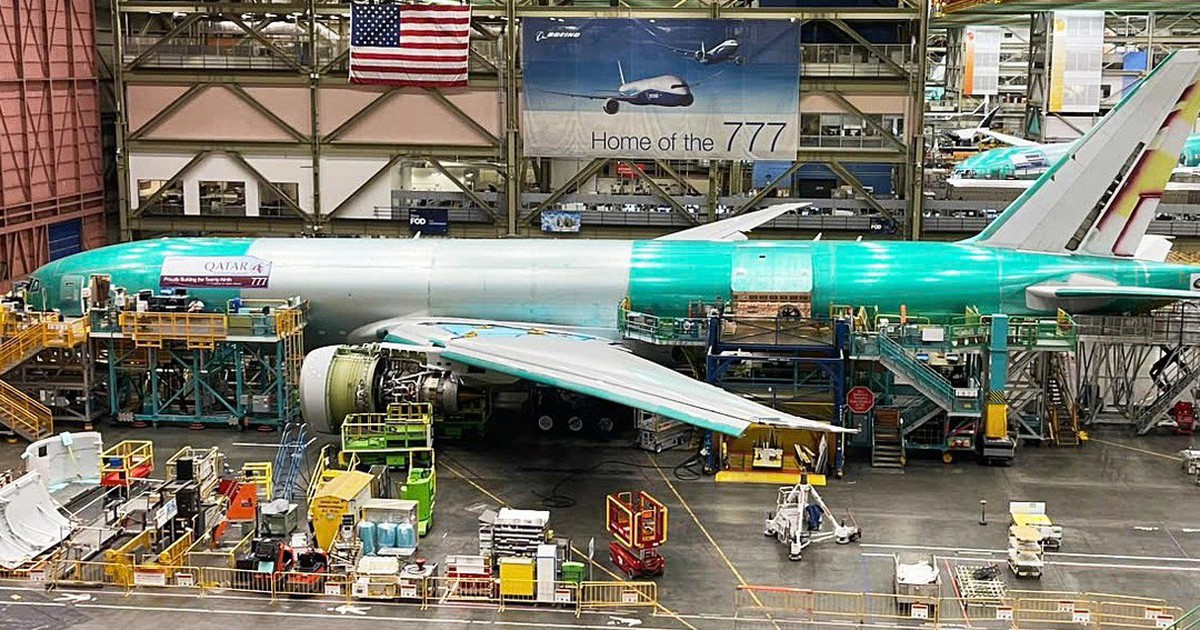 Dừng sản xuất máy bay 777 gần 2 tháng: Boeing lao đao vì thiếu 1 linh kiện quan trọng, thiệt hại lên tới hơn 168 tỷ đồng/ngày