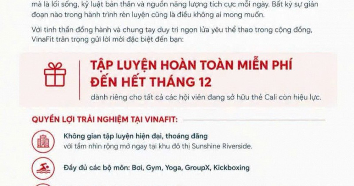 Cuộc đua "giải cứu" hội viên California Fitness & Yoga: Nhiều phòng tập tuyên bố hỗ trợ, có nơi miễn phí đến hết tháng 12