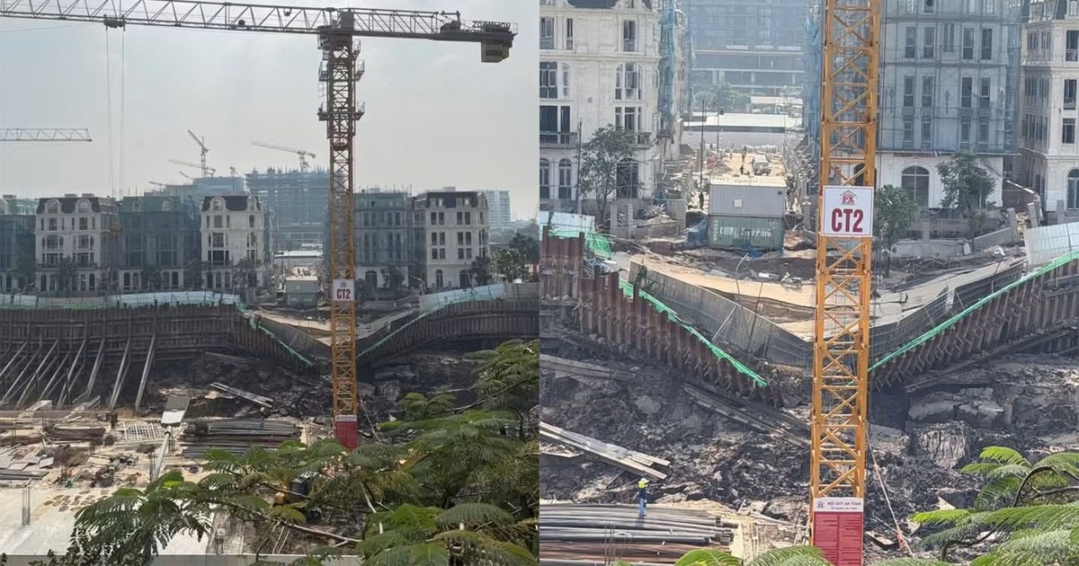 Hà Nội: Đường nứt toác, sụt lún bất thường quanh công trường nhà cao tầng