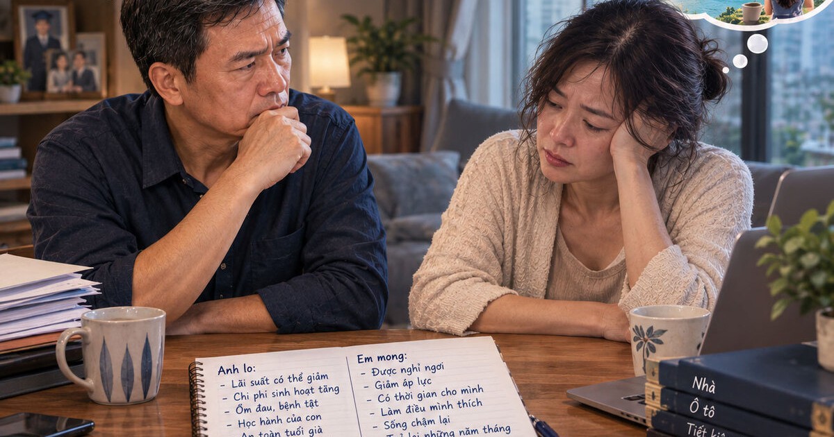 Mới có 5 tỷ đồng tiết kiệm mà vợ đã đòi nghỉ hưu sớm