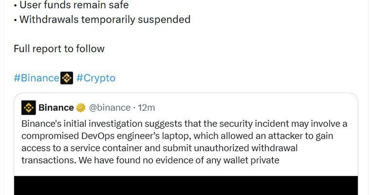 6,3 tỷ USD: Binance lần đầu công bố ước tính th...