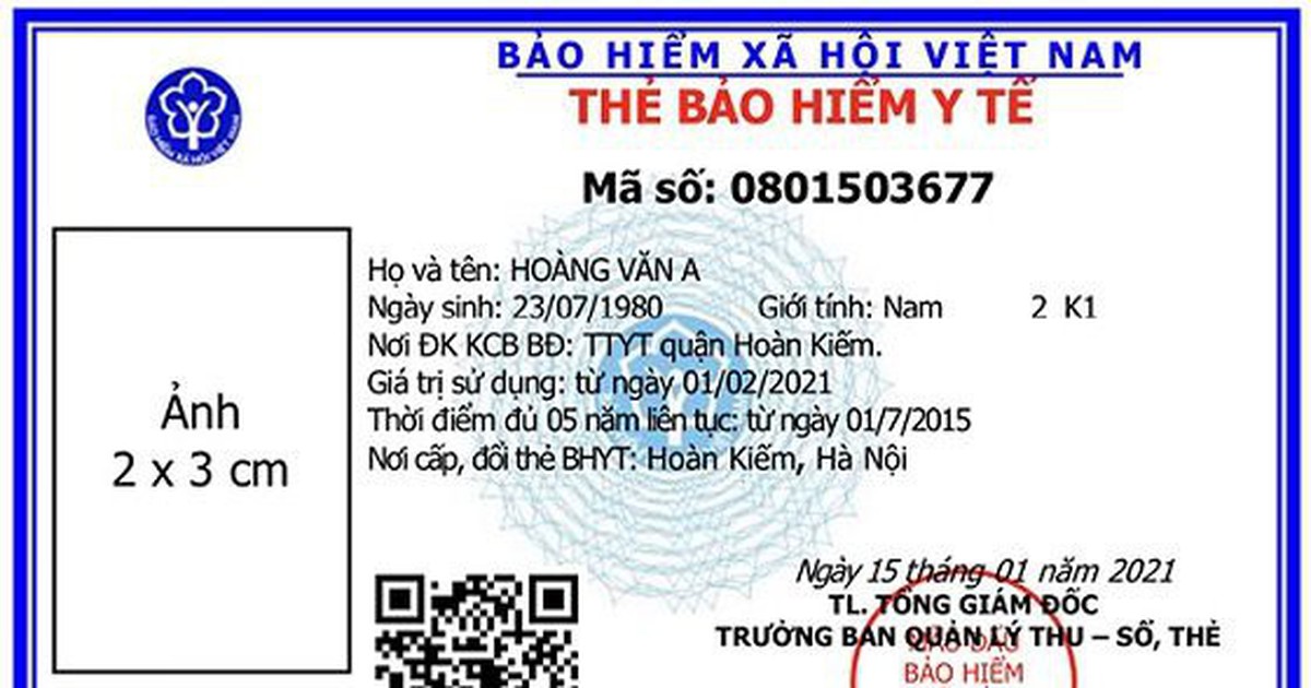 Tất cả người dân có sổ BHXH, thẻ BHYT chú ý tha...