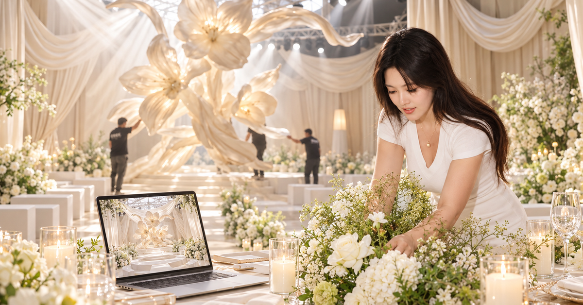 Cô gái kiếm gần 8 tỷ/năm nhờ dạy dùng AI cho ngành cưới