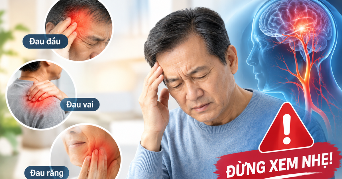 Đau ở 3 vùng này có thể là dấu hiệu sớm của đột quỵ, đừng xem nhẹ!
