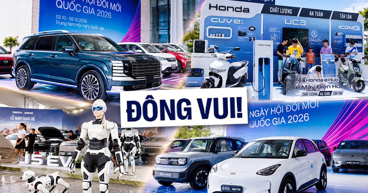 Khai mạc VIMS 2026: Khách đến từ trước giờ mở cửa, khu trưng bày và khu lái thử kín người tham quan