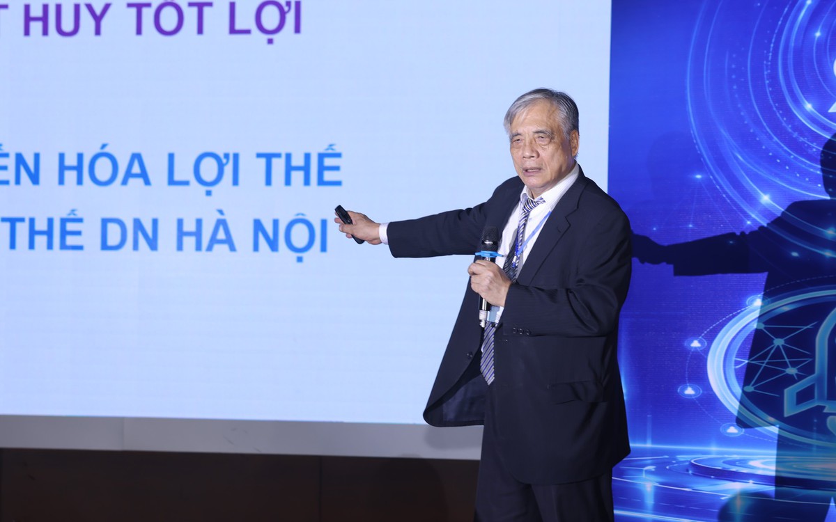 PGS.TS Trần Đình Thiên: Hà Nội cần những doanh nghiệp đủ sức đi đầu, dẫn dắt cả nước