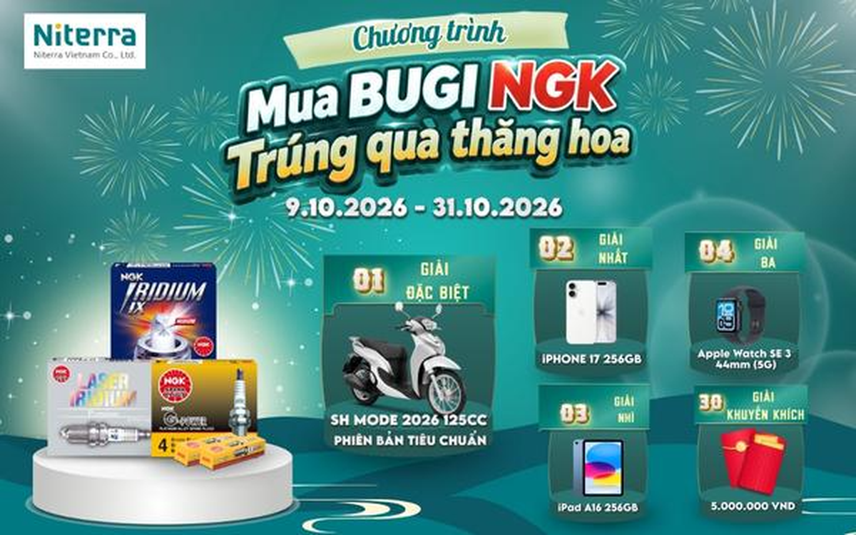 Niterra Việt Nam lần đầu triển khai khuyến mại trực tiếp đến garage và người dùng cuối