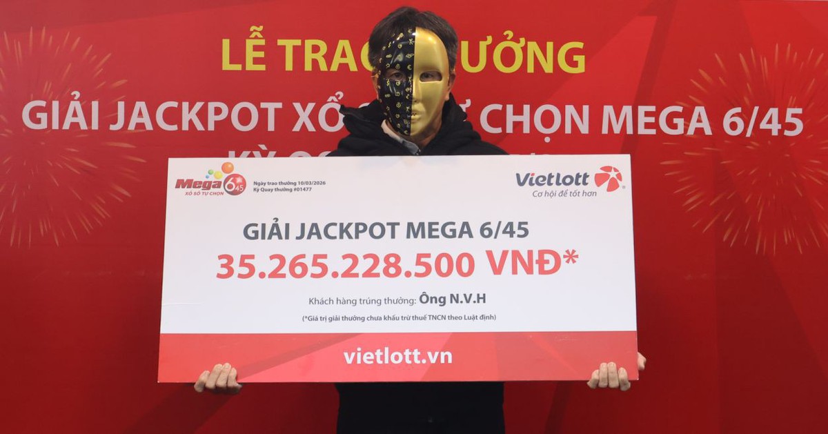 Báo tin trúng Vietlott hơn 35 tỷ đồng, cả gia đình không ai tin