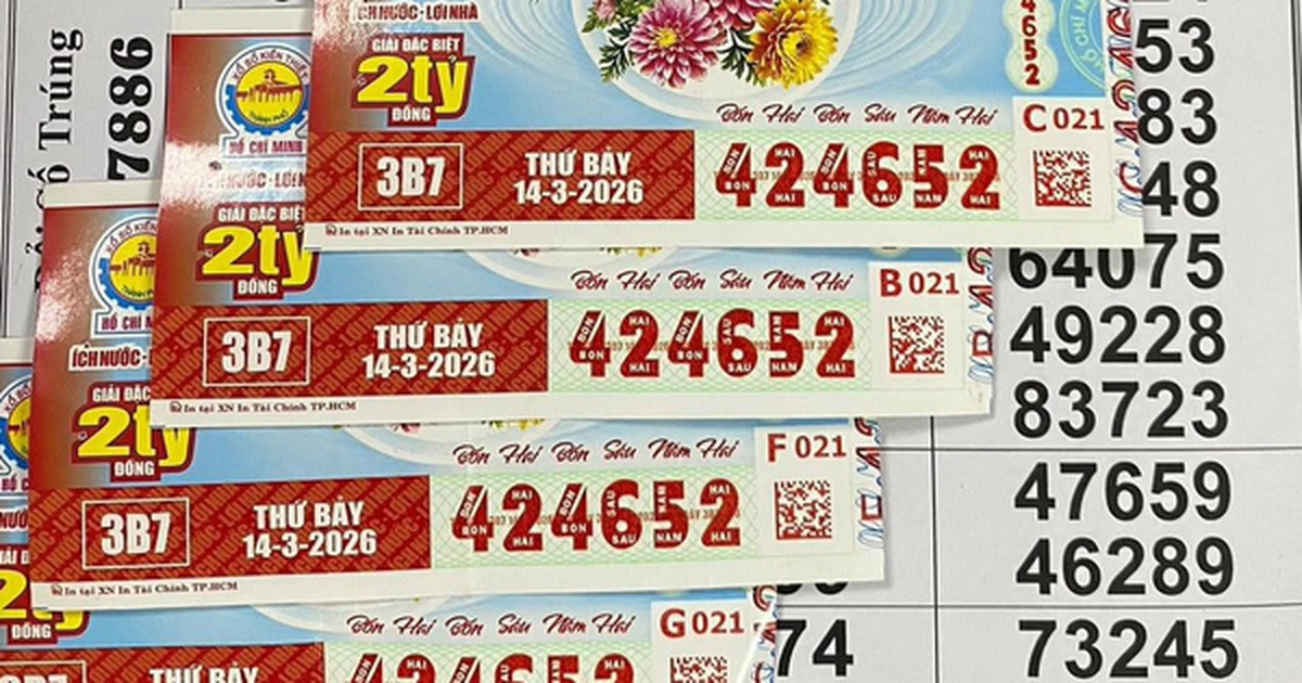 Xổ số miền Nam: Xuất hiện nhiều người trúng thưởng vé số TPHCM và Hậu Giang