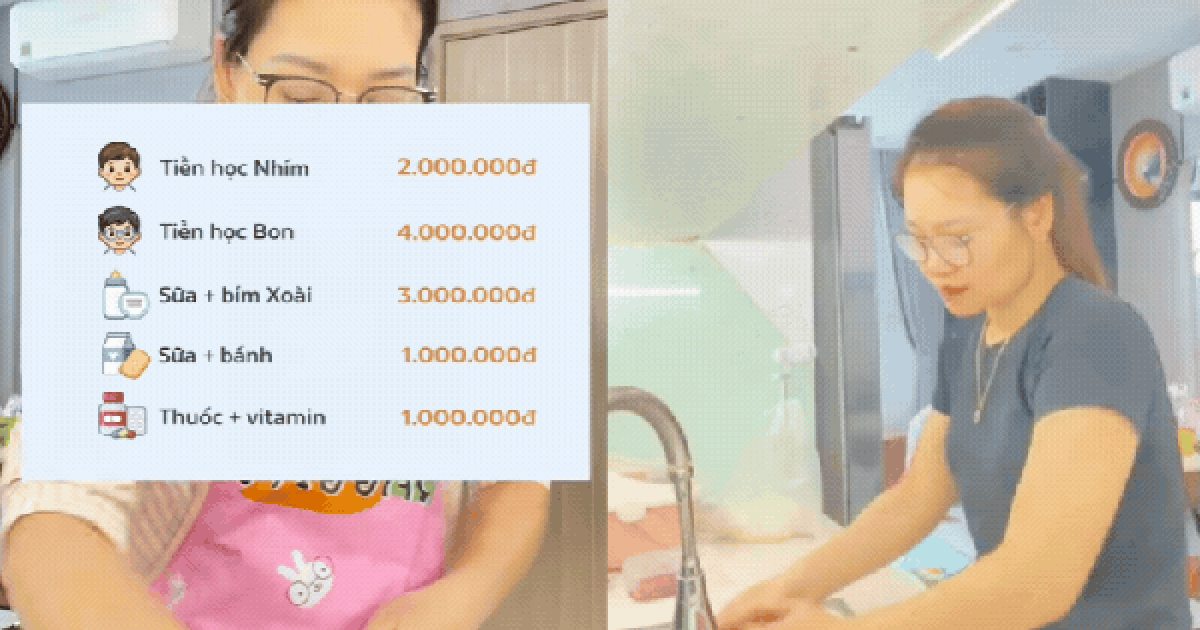 Mẹ bỉm Hà Nội xoay xở 30 triệu/tháng nuôi nhà 5 người: Cắt trà sữa, bỏ mỹ phẩm vẫn chật vật cuối tháng