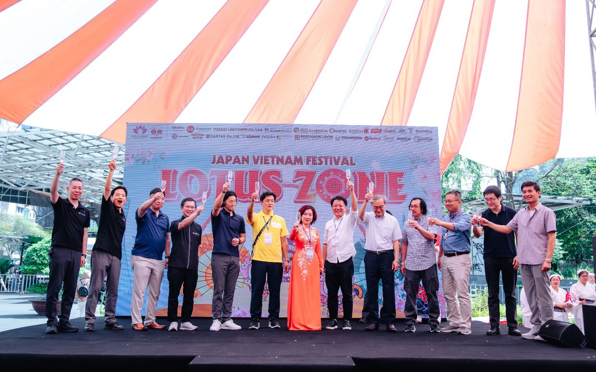 Lotus Group Zone – nơi quy tụ loạt thương hiệu Nhật tại lễ hội Việt – Nhật 2026