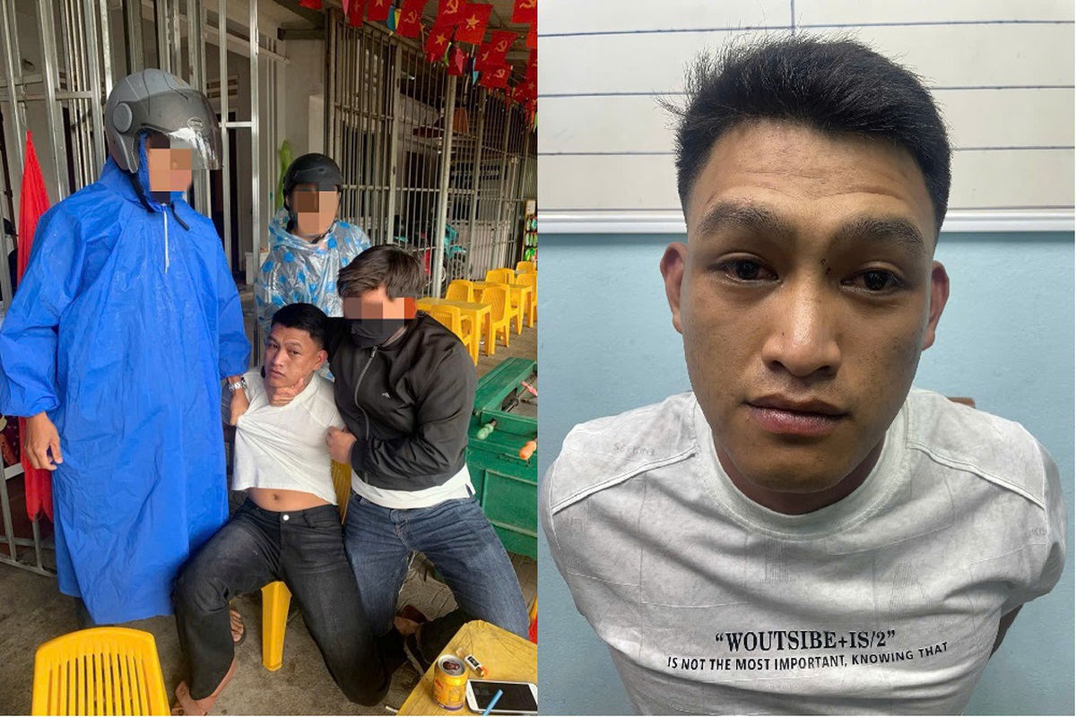 Bắt Nguyễn Đăng Trọng sau khi siết cổ, cướp bông tai vàng của người phụ nữ cắt rau ngoài đồng