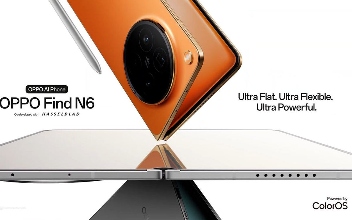 Bút trên OPPO Find N6 dùng AI hỗ trợ giải quyết công việc