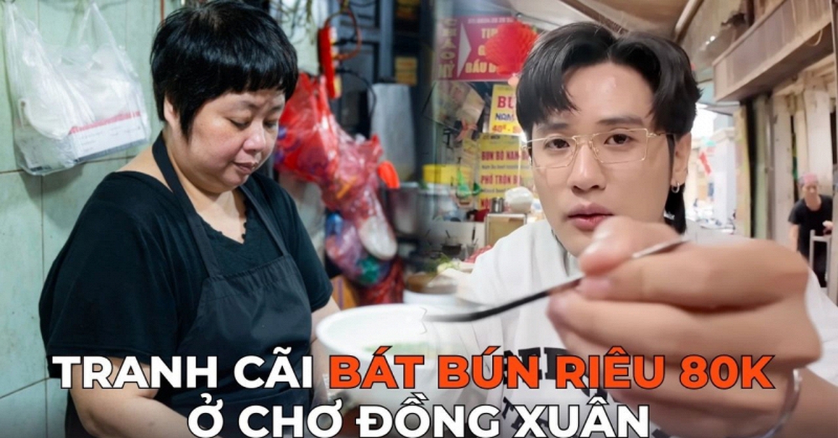 Ồn ào bát bún riêu 80k ở chợ Đồng Xuân: Bà chủ tố Tiktoker “nói sai sự thật”, Quan Không Gờ phản pháo!