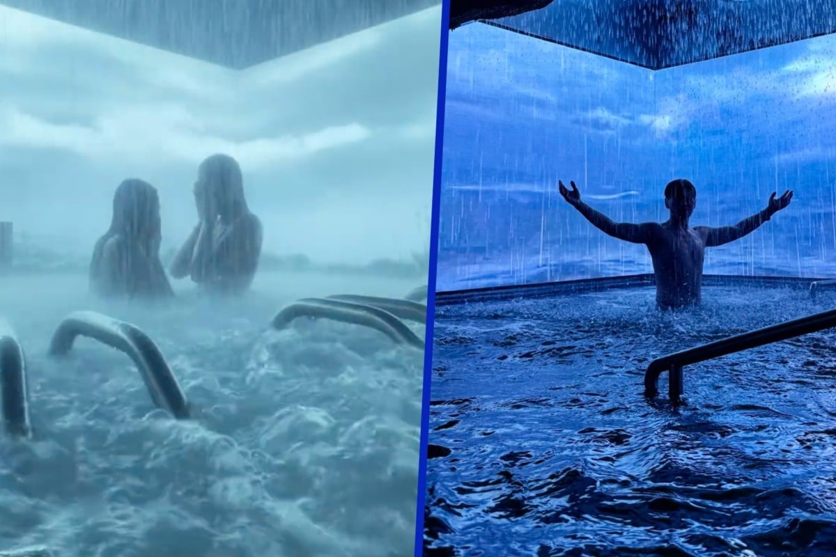 Trung Quốc xuất hiện spa “tắm bão tố” gây sốt: Sấm chớp, mưa lớn và sốc điện trong bể tắm