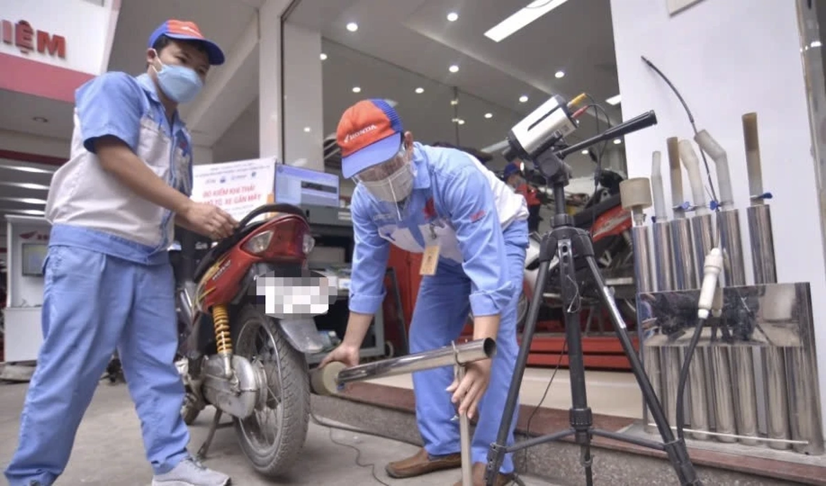 Xe máy loại nào phải kiểm định khí thải từ ngày 1/7?