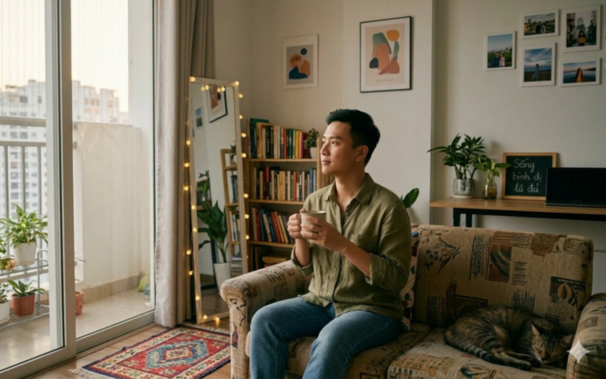 Xác định là "thế hệ ở nhà thuê cả đời", tôi nhẹ nhõm vì không cần sống rực rỡ