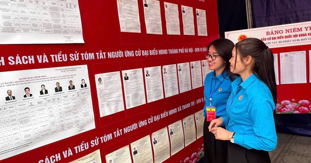 Danh sách 125 người trúng cử HĐND TP Hà Nội nhiệm kỳ 2026-2031