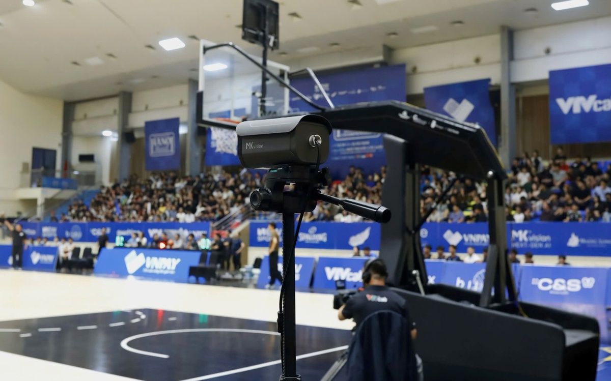 HBC 2026: Công nghệ đưa bóng rổ Việt Nam tiệm cận chuẩn quốc tế