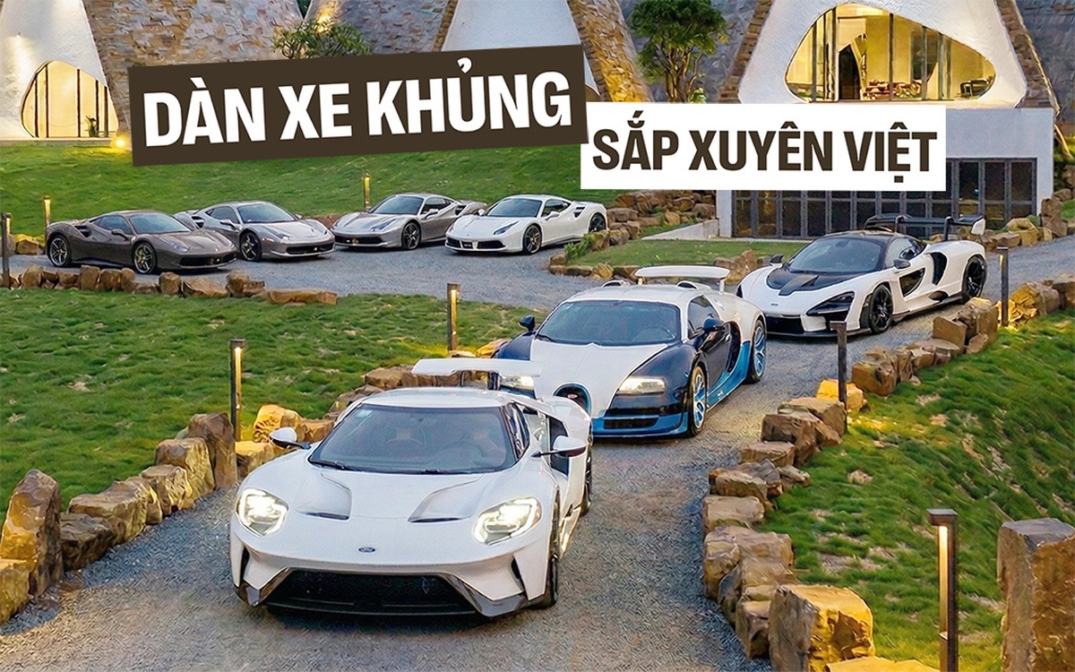 HOT: “Hành trình từ trái tim” sẽ xuyên Việt hàng nghìn km, dàn siêu xe, xe sang của ông Đặng Lê Nguyên Vũ sắp tới khắp các tỉnh thành